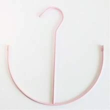 1 件多功能双钩晾衣架收纳领带、帽子、丝巾、鞋带、金属挂钩 - 极简主义必备家居用品