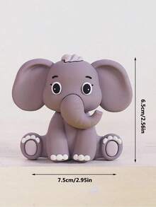 13pcs Or 1pc Forest Leaf Cake Decorations, Jungle Animal Cake Toppers, Lion Giraffe Elephant Monkey Grass Cake Decorations, Happy Birthday Tree Brand Cake Inserts, Suitable For Birthday Cake Decorations, Forest Theme Party Cake Decoration Supplies, Baptism Cake Decorations,Babyshower Cake Toppers(Do Not Touch The Cake Directly; Please Use With A Tray And A White Rod.) - Multicolor - View 10