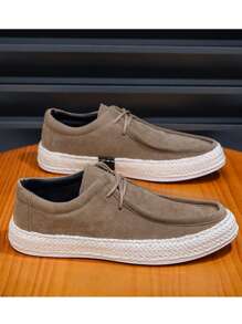 New Low Top Moccasin Shoes Casual Driving Shoes Slip-Resistant Soft Bottom Loafers Slip-On Lightweight Comfortable Versatile Fashionable Casual Sneakers For Men