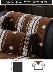 1pc All-Season Sofa Pad Slipcover, Modern Minimalist Non-Slip Sofa Cushion Cover, Dust-Proof And Washable, Soft And Fade-Resistant Couch Blanket, Pet-Friendly, Suitable For Bedroom, Office, Living Room, L-Shaped Sofa, And 1/2/3/4-Seat Sofa