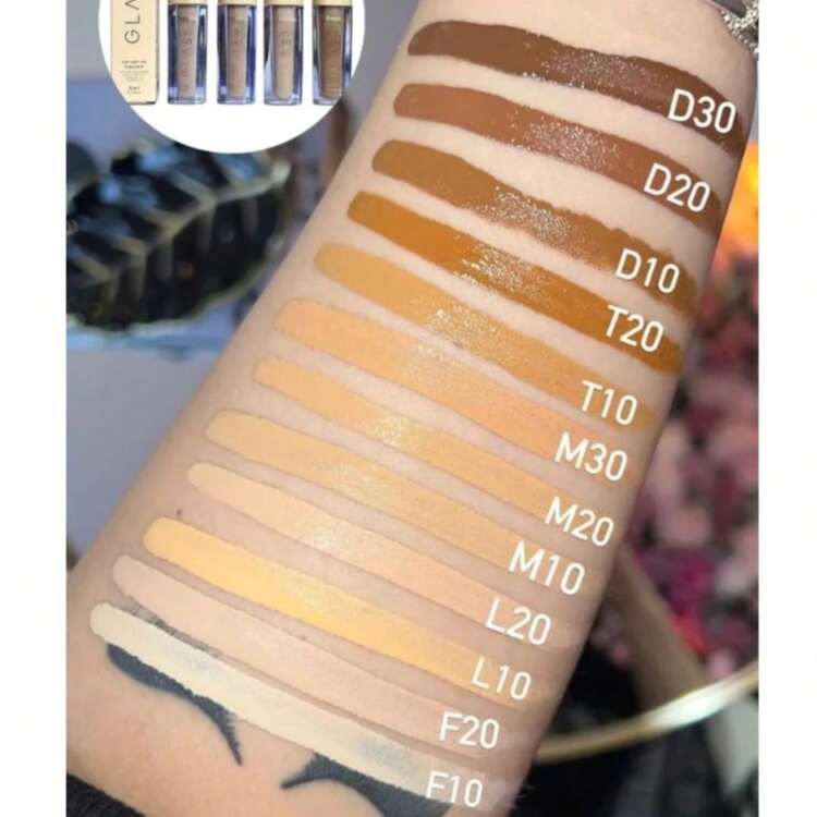 Liquid Concealer Light Texture With Velvety Finish GLASS BY RUBY ROSE - F20 - 查看 2