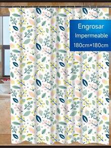 Juegos de cortinas de ducha, decoración de habitaciones, accesorios de baño, decoración de baño - Multicolor - Ver 5