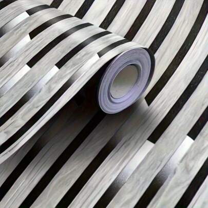 1 rolo de adesivo de parede decorativo com textura de tijolo vintage e padrão 3D, preto e dourado, padrão geométrico assimétrico, fundo de TV, decoração faça você mesmo, fácil de limpar, adequado para armários de cozinha, mesas e cadeiras e fundo de sala, papel de parede autoadesivo, decoração de quarto, decoração de casa, decoração de sala de estar, decoração de casa, papel de parede, papéis de parede, decoração de cozinha, arte de parede, adesivos de parede, decoração de parede