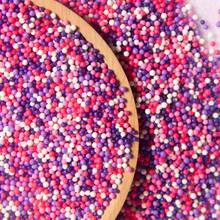 糖屑蛋糕装饰糖果，闪亮糖霜，适用于冰淇淋、纸杯蛋糕、甜甜圈、松露巧克力、马卡龙、华夫饼、棒棒糖、翻糖和甜点桌，圆形小颗粒糖珠，DIY派对用品，适用于生日、婚礼、情人节、母亲节烘焙坊糖珠