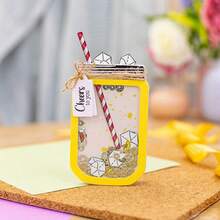 Carbon Steel Round Ring Shape Cutting Die Mold, Metal Cutting Tool For Scrapbooking, Greeting Card Crafts, Home Decor Projects DIY - Silver - View 4