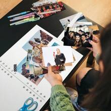 1pc Customizable Photo Album With DIY Text, Creative Photo Collection Scrapbook With Spiral Binding, Suitable For Men And Women, Graduation Season/Birthday/Holiday Gift
