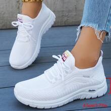 Zapatillas deportivas para mujer, ligeras y transpirables de malla, de estilo casual y de moda, para correr, adecuadas para la oficina, Primavera/Otoño/Verano 2025