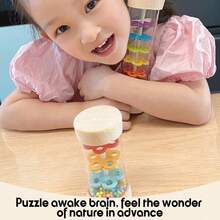 婴儿雨棒，适合 6-12 个月婴儿的木制雨人玩具，婴儿雨人玩具，雨棒摇晃婴儿玩具，幼儿感官发育玩具，婴儿玩具，婴儿感官玩具，婴儿感官，婴儿玩具，婴儿感官，婴儿感官玩具