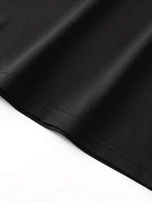 220g Family T-Shirt For Men - Happy Valentine's Day T-Shirt - Black - View 7