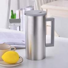 1,8L Große Kapazität Anti-Überlauf Edelstahl Wasserflasche, Kalt & Heiß Dual Nutzung, geeignet für Outdoor, Büro und Zuhause