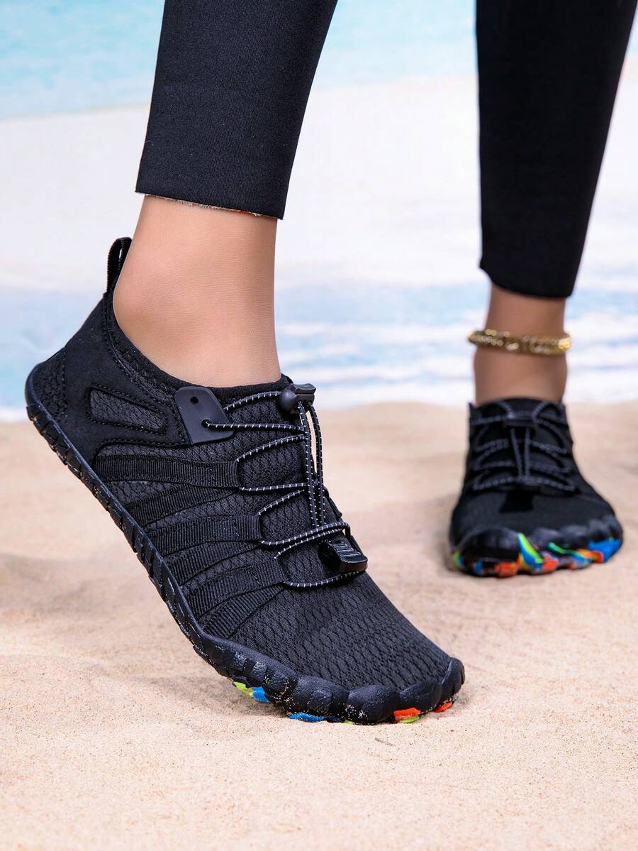 Teens/Youth Casual Sneakers, Teen/Teen Shoes, Teen Water Shoes, Teen Flats, Slip-On Aqua Beach Hiking Shoes, Breathable Mesh Beach Swimming Travel Shoes, Ultra-Light Yoga Fitness Running Shoes, Outdoor Vacation Casual Five-Toe Shoes