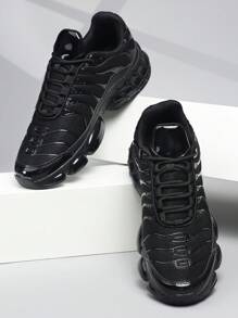 Sneakers Men's Shoes Stylish Men Sports Shoes Lace-Up Shoes Shoes Personalized Black Street Casual Shoes