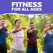 Yes4All Juego de Mancuernas de Mano Recubiertas de Neopreno de 2 Piezas Múltiples Opciones de Peso 15 Colores Antideslizantes Hexagonales - 20 libras - Ver 10