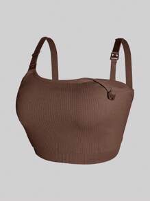 Set de 3 piezas Sujetador de maternidad y lactancia talla grande, sujetador de lactancia de una pieza sexy y sencillo de apertura frontal, camiseta de sostén cómoda y de elevación para embarazo y postparto