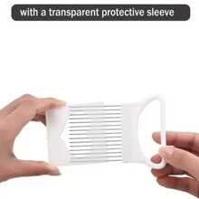 2pcs Stainless Steel Onion Slicer Holder, Multipurpose Meat Tenderizer, Vegetable & Fruit Cutter For Potato, Tomato, Lemon, Durable With Full Grip Handle, Non-Electric, Food Prep Essential, For Home Kitchen Use, Kitchen Accessories And Cooking Accessories