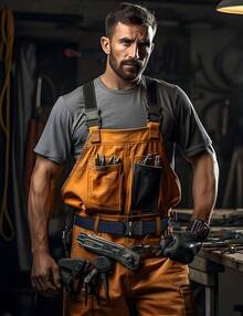JUKMO Tactical Belt, Hiking Rigger 1.5 Nylon Web Work Belt With Heavy Duty Quick Release - 藍色 - 查看 4