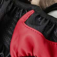 3pcs/Set PU Leather & Carbon Fiber Non-Slip Steering Wheel Cover + 2pcs Shoulder Pads Car Accessories Sets, Universal Fit, Adds Color To Your Car! Multiple Colors Available,Car Accessories