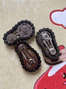 链轮 链轮 金属玩具 齿轮礼品 公路车旋转器 速普尔减压旋转玩具（多种款式随机发放） - 彩色 - 查看 6