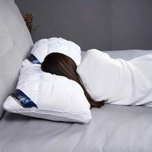 Luxury 5-Star Hotel Quality Pillow, Extra Soft Pillow, 19x29 Inch - Deep Sleep Neck Support, All Seasons Non-Slumping High Pillow Core, Machine Washable, Modern Pillow Design | Soft Textured Fabric, Sleeping Pillow