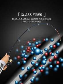 SOUGAYILANG 基础款/轻量便携伸缩鱼竿 旋转式鱼竿 旅行鱼竿 - 棕色 - 查看 6