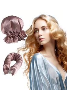 2pcs/Set No Heat Curling Roller & Curling Cap Combo, Slouchy Wavy Hair Styling Tool Set (1 Roller + 1 Coat), Hair Curlers, Curly Hair Brush, Rollers, Curly Hair Products, Curler, Rollers For Hair Curl, Curly Hair Tools, Hair Roller, Hair Rollers, Curly Hair, Heatless Curl, Heatless Curls, Hair Curler, Barber, Hair Curlers, Barber Accessories, Rollers, Curly Hair Products, Curler, Rollers For Hairdressing Equipment, Accessories, Hair Curl, Curly Hair Tools, Hair Roller, Christmas,Curly Hair, Hair Curler, Hair Rollers, Heatless Curl, Heatless Curls, Rollers, Hair Curlers, Curly Hair Products, Hair Curl, Hair Roller, Rollers For Hair, Curly Hair Tools, Heatless Curlers,Hair, Accessories, Hair Products, Hair Tools, Hair Stuff, Hair Care, Curly Hair Brush, Barber, Barber Accessories, Hairdressing Equipment,Heatless Waves,Travel Essentials,Hairstyle,Hairdressing