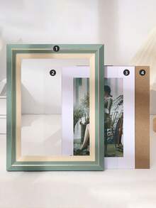 1pc Vintage Design Photo Frame Gifts Birthday Graduation - Green - View 6