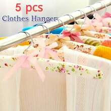Juego de 5 ganchos de ropa antideslizantes | Ganchos de vestido ahorradores de espacio para un secado eficiente, colores surtidos - Ideal para tiendas minoristas
