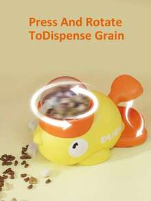 1 件宠物防漏喂食器，自娱性喂食器，猫狗食物分配益智喂食器玩具，宠物趣味玩具，缓解焦虑，与主人互动，适用于猫狗