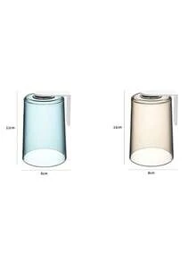 2pcs Magnetic Upside-Down Mouthwash Cup Transparent Simple Toothbrush Cup Household Wash Cup Wall-Mounted Brush Cup Storage Rack With Quick Design Magnetic Hanging Toothbrush Cup - Transparent Waterproof Bathroom Organizer For Wall-Mounted Storage, Modern Home Decor, Countertop Essentials, Small Space Solutions And Travel-Friendly Bathroom Accessories | Space-Saving Sanitation Holder For Sink Area, Wash Basin Units, Dormitory And RV Bathrooms - Multicolor - View 13