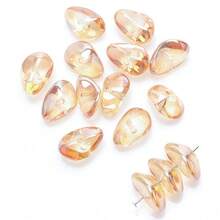 20颗14*18毫米海龟造型玻璃珠，适用于DIY首饰制作，可用于项链、手链、耳环、手机挂饰、钥匙扣、窗帘等。 - 14*18mm海龜 - 查看 18