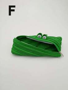 1 件装怪物铅笔盒，适用于学校、大学和办公室铅笔袋、返校、圣诞节礼物