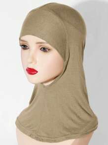 1 Stück Muslimische Hijab Kappe für Frauen, islamischer Schal, weicher elastischer Schal Bandana
