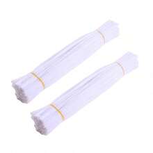 200 件粉色工艺管道清洁器、管道清洁器工艺浅粉浅粉粉玉深粉管道清洁器用于工艺可折叠雪尼尔棒管道清洁器、雪尼尔茎、管道清洁器工艺、雪尼尔茎管道清洁器、毛绒棒工艺用品、彩色管道清洁器，用于 DIY 艺术和工艺项目和装饰 - 粉色 - 查看 20