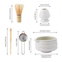 4PCS/5PCS Ceramic Matcha Set With Spout Bowl Highly Attractive Tea Ordering Tool Japanese Matcha Bowl Back To School