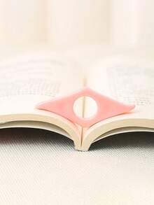 1 pieza Clip de libro para el pulgar, herramienta de lectura, clip/marcador de libro para el pulgar, compañero de café, marcador de libro de presión con el pulgar, clip de libro de presión con el pulgar, asistente de lectura, herramienta de lectura, accesorio de libro para estudiantes, extensor, marcador de libro conveniente, herramienta de lectura, accesorio de libro para estudiantes, abre libros, marcador de libro conveniente - Multicolor - Ver 19