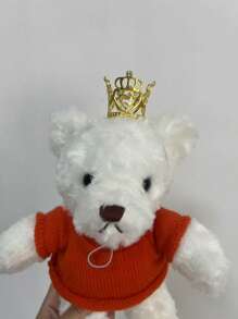 1pc Pet Birthday Crown Hat, Cat Birthday Crown Hat, Dog Birthday Crown Hat, Cat & Dog Pearl Crown Hat