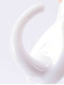 4 Pcs Of Cat Tail Sticky Hooks Wall-Mounted, Cartoon Hole-Free Transparent Waterproof Sticky Hooks, Simple Cute Cat Hooks, Suitable For Kitchen, Bathroom And Bedroom, Cute And Beautiful, Practical Hooks For Wall Decoration, Can Be Used For Christmas And Halloween Hanging Decorations, Flags, Ribbons, Etc., Inexpensive And Good Quality