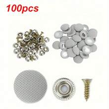 50pcs Car Ceiling/Headliner Repair Fixing Clips - Grey - View 6
