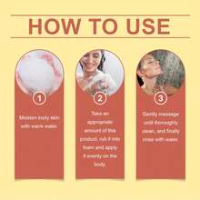 Sulfur Cleansing Body Wash Moisturizes The Body And Skin, Relieves Dryness, And Provides A Gentle, Clean And Refreshing Bath - Yellow - View 6