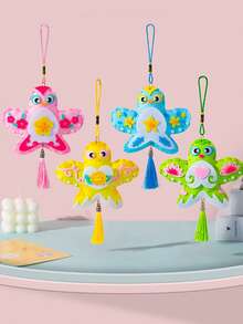 1pc Handmade Paper Kite Fragrance Sachet, DIY Craft Kit For Kids, Paper Kite Sachet Gift & Hanging Decoration - Multicolor - View 3