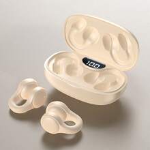 Wireless Earphones, Touch Control Earphones, Ear Clip Style Earphones That Don't Hurt The Ears, Compatible With Apple Earphones Earclip Earphones