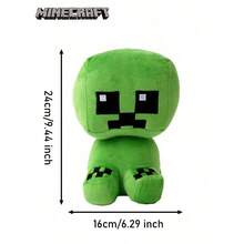 New Plush Doll Figurine - My World Figurine Doll - Enderman Plush Decor - Parrot Plush Doll - Creeper Plush Doll - Birthday Gift - Holiday Gift - Multicolor - View 4