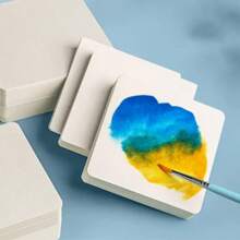 Libera tu creatividad con 50 tarjetas postales de papel acuarela de 300 g/m² - Ideales para pintar, tarjetas de agradecimiento DIY, tarjetas de felicitación, Navidad, invitaciones y cumpleaños, útiles escolares, de vuelta a la escuela