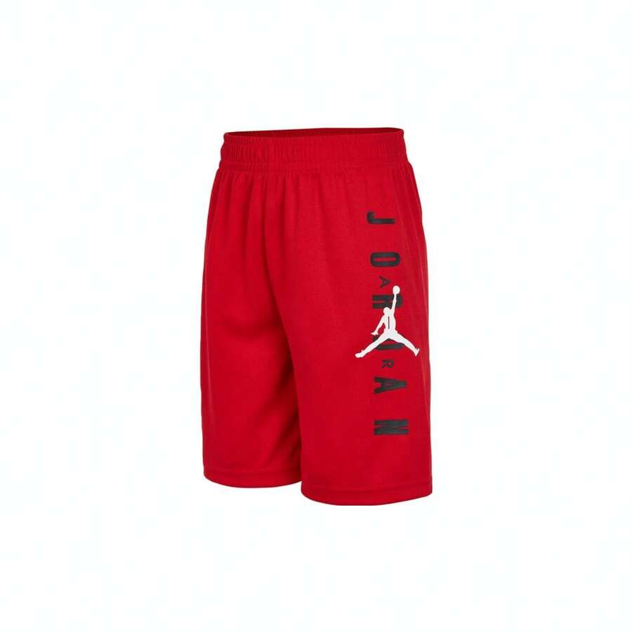 Nike 男童字母印花针织短裤 JD2222032PS-002-R78 - 紅色 - 查看 1