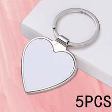 Llavero personalizado con forma de corazón, diseño de corazón de doble cara de metal, regalo personalizado para parejas, amigos, cumpleaños, colorido, lindo, adorable, divertido, kawaii, Y2K, elegante, unisex, casual, personalizado, único, regalos ideales para él, regalos ideales para ella, ella, novio, novia, familia, amigos, útiles escolares, de vuelta a la escuela, para la oficina, para la escuela, para el aula, para regalos de maestros, para la universidad, para colegas, para dormitorios, para maestros, para niños y niñas, para adolescentes, estudiantes de secundaria, estudiantes de secundaria, estudiantes universitarios, estudiantes universitarios, estudiantes de primer año, estudiantes de segundo año, estudiantes de cursos inferiores, delicada romance, moda de invierno - Plateado - Ver 18