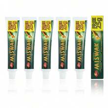 Fragrance World Pack Of 6 Dabur Miswak Toothpaste 75g – The Art Of Natural Oral Care - White - View 1