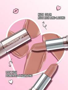 Misslyn 柔滑滋润唇膏，不粘腻，丝滑保湿，高光泽浓郁裸色，品牌彩妆，面部装饰化妆品，适合女性和女孩，冬季必备，Y2K风格，时尚百搭，适合生日、情人节、派对、新年等各种场合，最佳礼物之选，纯素且不经动物实验 - #98 SWEET TALK - 查看 7