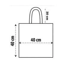 100% Cotton Ecobag Bag FIGHT LIKE A PROF Print (Pink) - 白色 - 查看 6