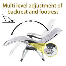 Sedia pieghevole, sedia pieghevole senza installazione, sedia pieghevole imbottita in cotone perlato, sedia pieghevole con vassoio multifunzionale, sedia pieghevole a doppio tubo, sedia a sdraio, terrazza, poltrona reclinabile da ufficio, sedia pieghevole senza installazione, pieghevole senza occupazione, vassoio multifunzionale gratuito, speciale copertura antipolvere, poggiatesta originale e comoda visiera.