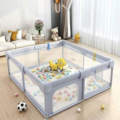 Baby Playpen, Playpens For Babies And Toddlers, Baby Fence, Baby Playgrounds For Indoor And Outdoor With Breathable Mesh Anti-Fall Playpen